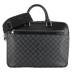 Louis Vuitton Overnight Handbag Damier Graphite