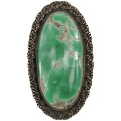 Massive Hand made Navajo Sterling silver Turquoise Ring 4