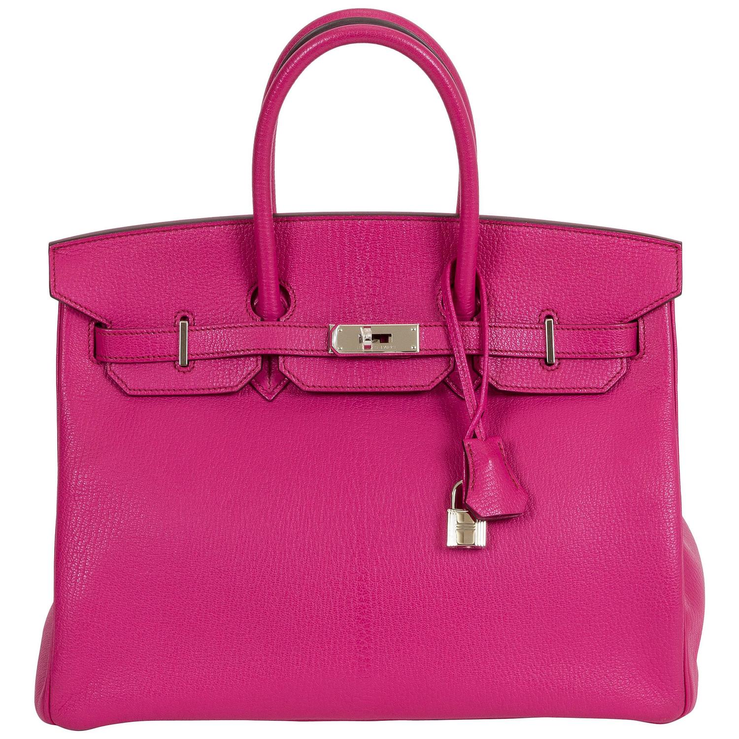 Hermès Rose Shocking Birkin Bag For Sale at 1stdibs