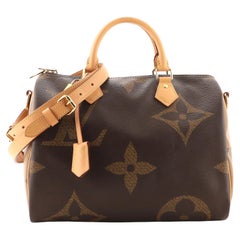 Louis Vuitton Speedy Bandouliere Bag Reverse Monogram Giant 30