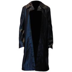 2011 COMME des GARÇONS black dissected front coat