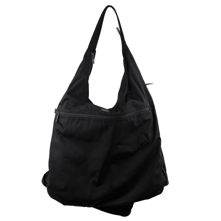 Leather-Canvas Suit Carrier. Dress or Garment Carrier