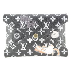 Louis Vuitton - Pochette Kirigami avec monogramme chat, modèle MM 3LVJ1026