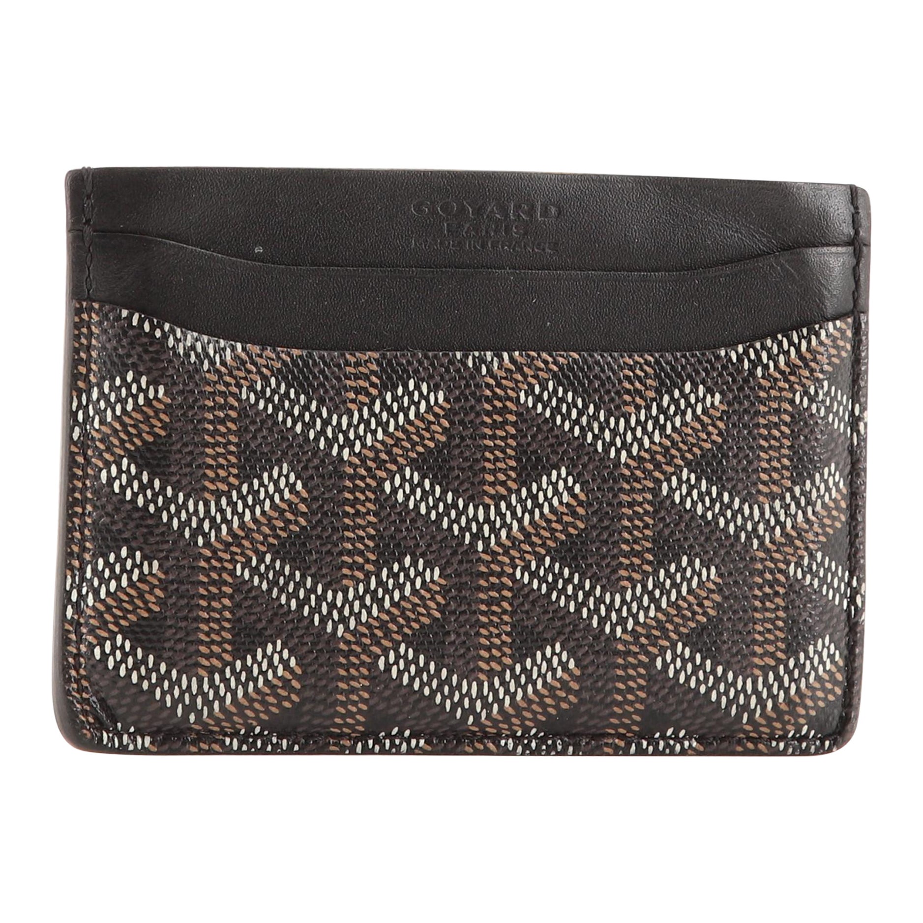 Goyard Senat Zip Pouch Coated Canvas MM at 1stDibs goyard senat mini
