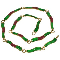 Cintura in Pate de Verre di Coco Chanel, Officina Gripoix