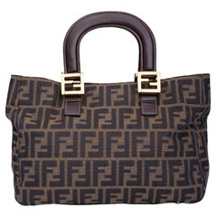 Fendi Vintage Zucca FF Monogram Tote Bag