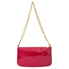Louis Vuitton Vernis Red Monogram Pochette Accessoires NM (2013) Bag