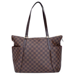 Sac à bandoulière Louis Vuitton Damier ébène Totally MM (2016)