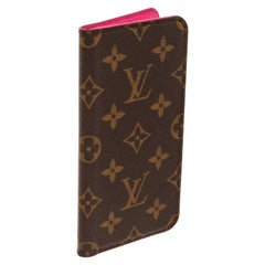Louis Vuitton Brown Monogram iPhone Xs Max Folio Case