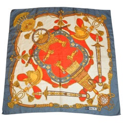 Gae Mi Multi-Color Silk Scarf