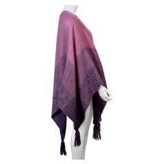 The Scotch House Ombred Lavender Mohair Cape