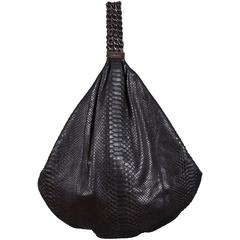 Chanel Large Black King Python Hobo Bag, c. 2007 6