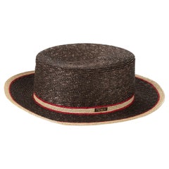 Fendi NWT Brown Straw Hat