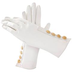 90
s Hermes Leather Gloves - like new. 90
s Hermes Leather Gloves - like new.