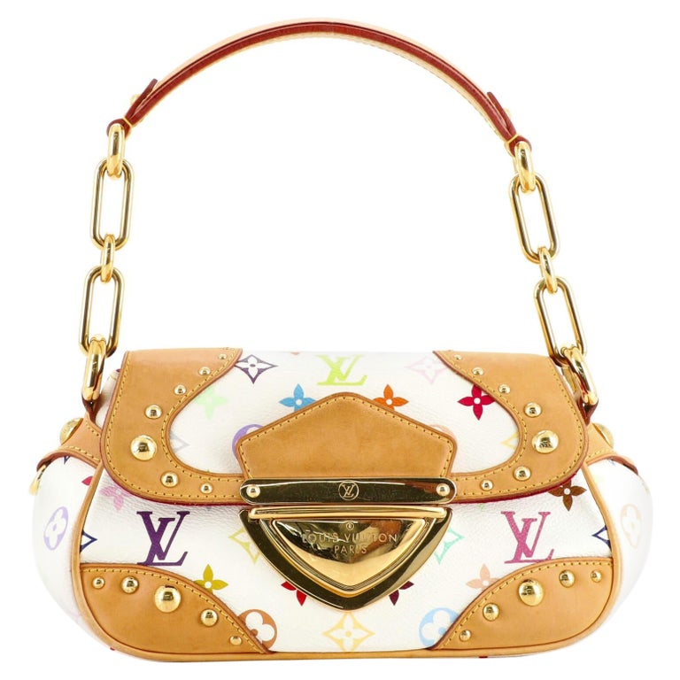 LOUIS VUITTON Multicolor Marilyn Black Monogram Hand Bag , Limited Edition  at 1stDibs