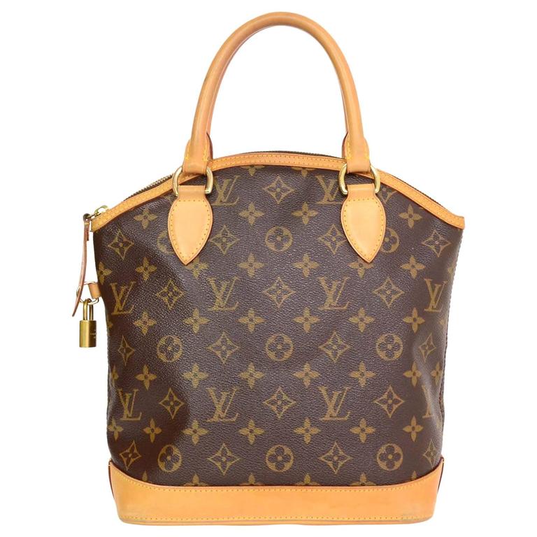 Louis Vuitton Monogram Canvas Lockit PM Bag