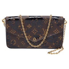 Louis Vuitton Monogram Canvas Blossom Pochette Felicie Clutch Bag