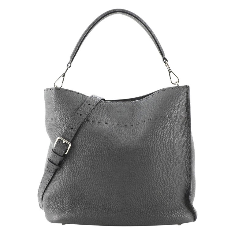 Fendi Selleria Anna Bucket Bag Leather at 1stDibs