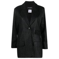 Blazer en lurex noir Saint Tropez de Chanel, 2011