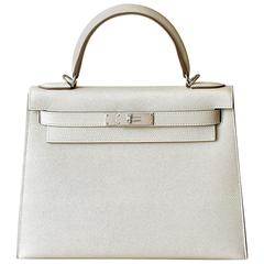 HERMES Birkin Epsom Jaipur Craie 28'