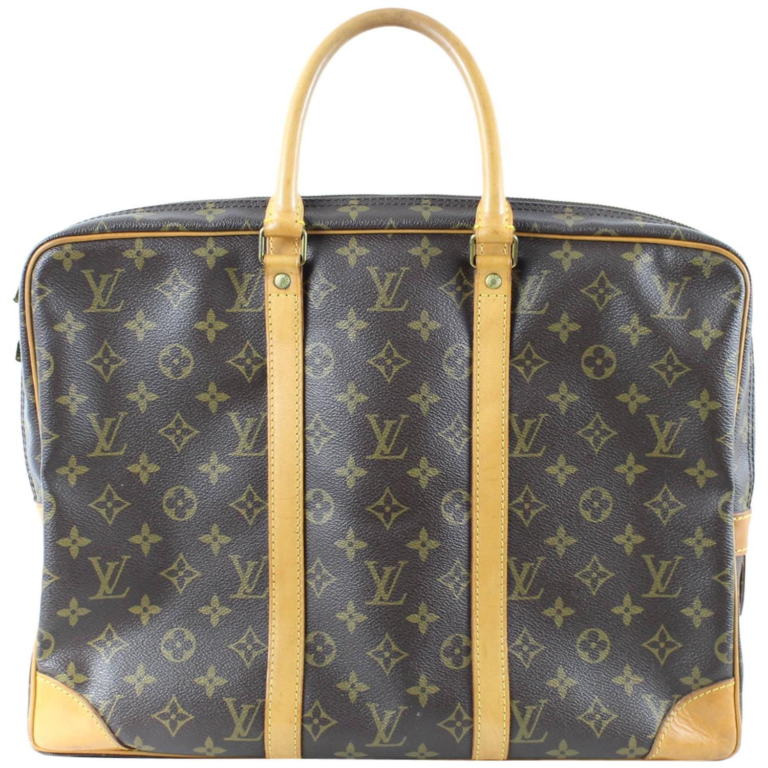 1960s Vintage Louis Vuitton President Briefcase at 1stDibs