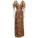 1970's Moroccan Brocade Gown