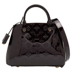 Amarante Monogrammierte Vernis Montaigne BB-Tasche von Louis Vuitton