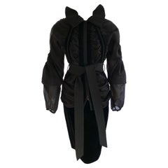 Tom Ford For Yves Saint Laurent 2001 Runway Silk Velvet Suit