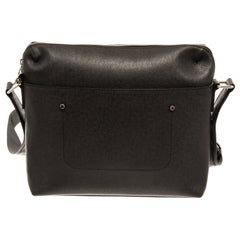 Louis Vuitton Black Taiga Leather Watcher Messenger Bag