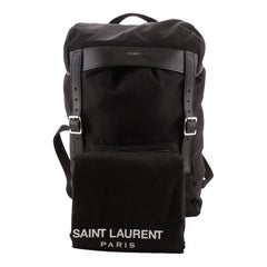 Saint Laurent YSL Hunting Backpack Canvas