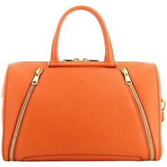 VBH Parker Apricot Vitello Calfskin Boston Tote