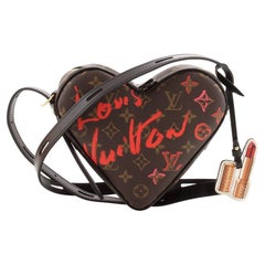 Louis Vuitton Coeur Handbag Limited Edition Fall in Love Monogram Canvas