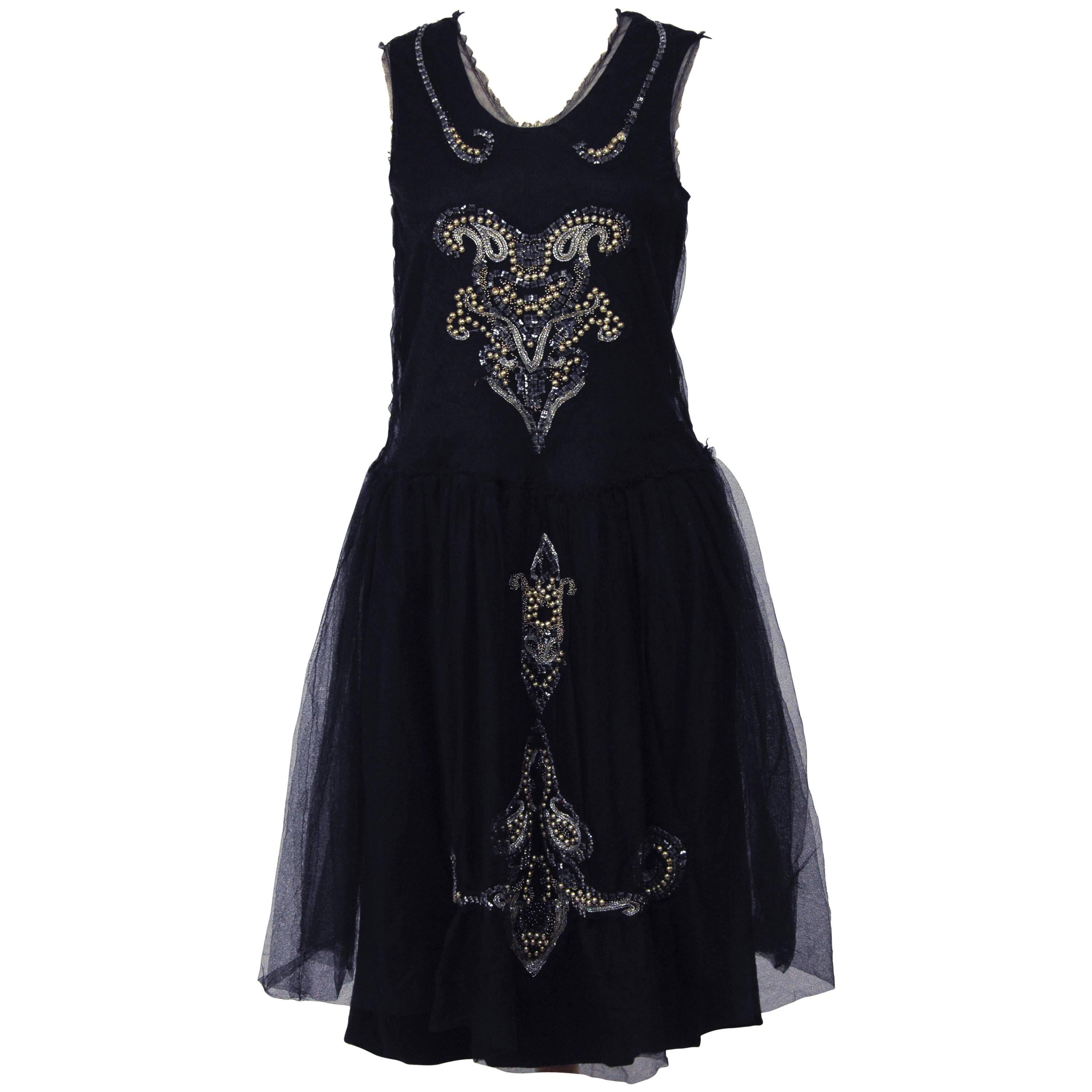 Lanvin Black Evening Dress For Sale