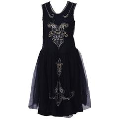 Lanvin Black Evening Dress