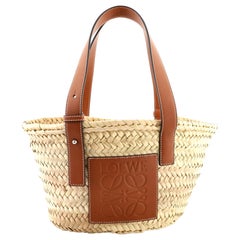 Loewe Basket Tote Raffia Small