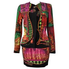 Important and Iconic Gianni Versace 'Teatro' Collection Wool Felt Suit 6