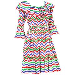 Gogeous Saint Laurent Cotton Cocktail Dress 8