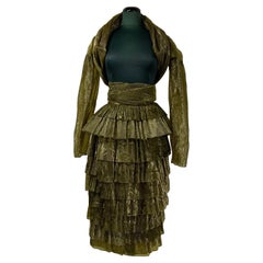 Romeo Gigli ikonisches SS 1990 Rock- und Oberteil-Co ord-Set