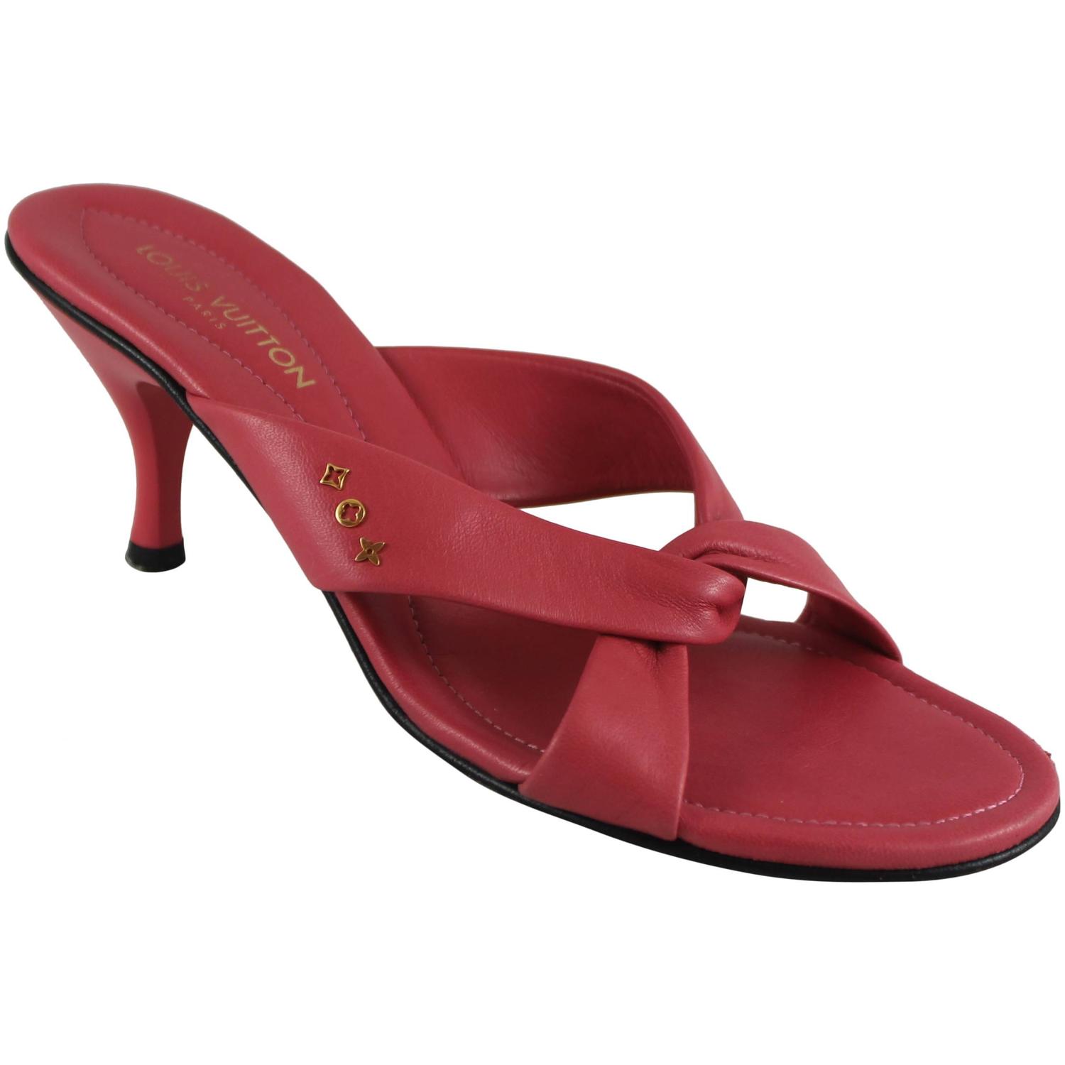 Louis Vuitton, Shoes, So Late Red Bottom 2 Inch Heel