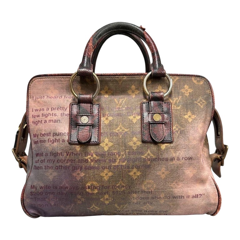 SALE Ultra Rare Vintage LOUIS VUITTON 1950's French -  Israel
