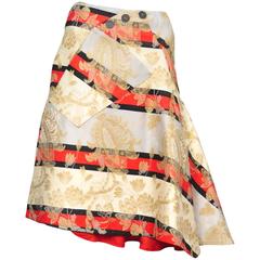 Alexander McQueen Eye Brocade Skirt 2000