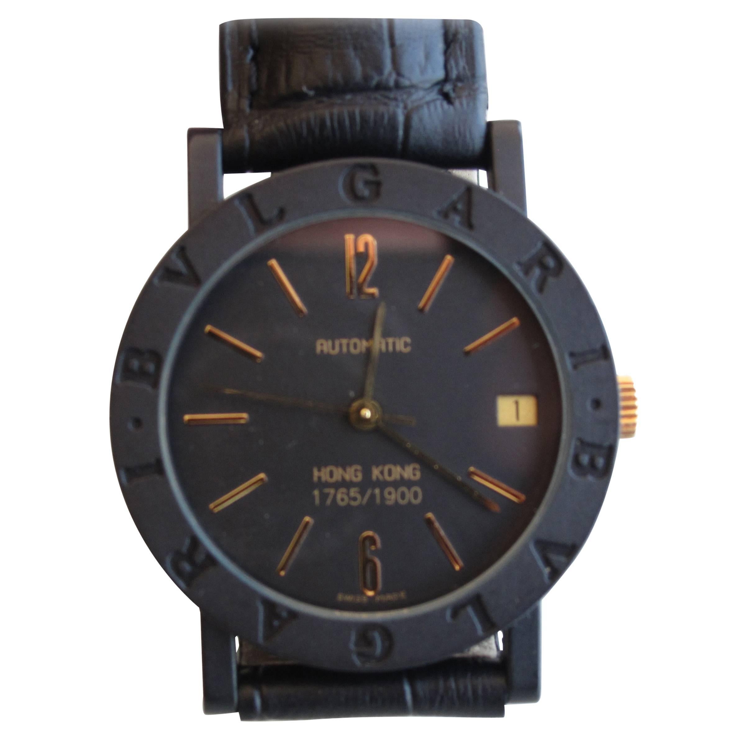 Bulgari Carbongold Limited Edition Hong Kong Automatic Watch