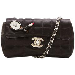 Vintage Chanel Mini Sateen Shoulder Bag