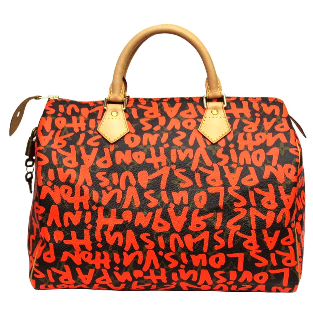 Louis Vuitton Graffiti Stephen Sprouse Speedy 30 Bag