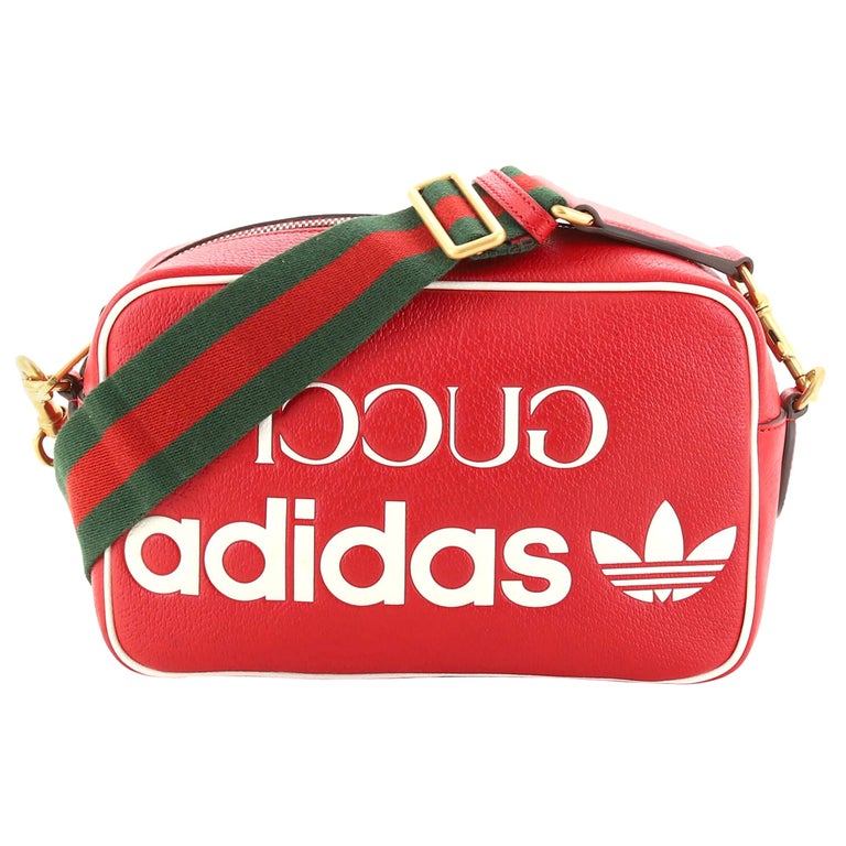 Gucci x adidas Shoulder Bag Leather Small For Sale at 1stDibs