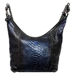 Gucci Galaxy Blue Leather Shoulder Bag