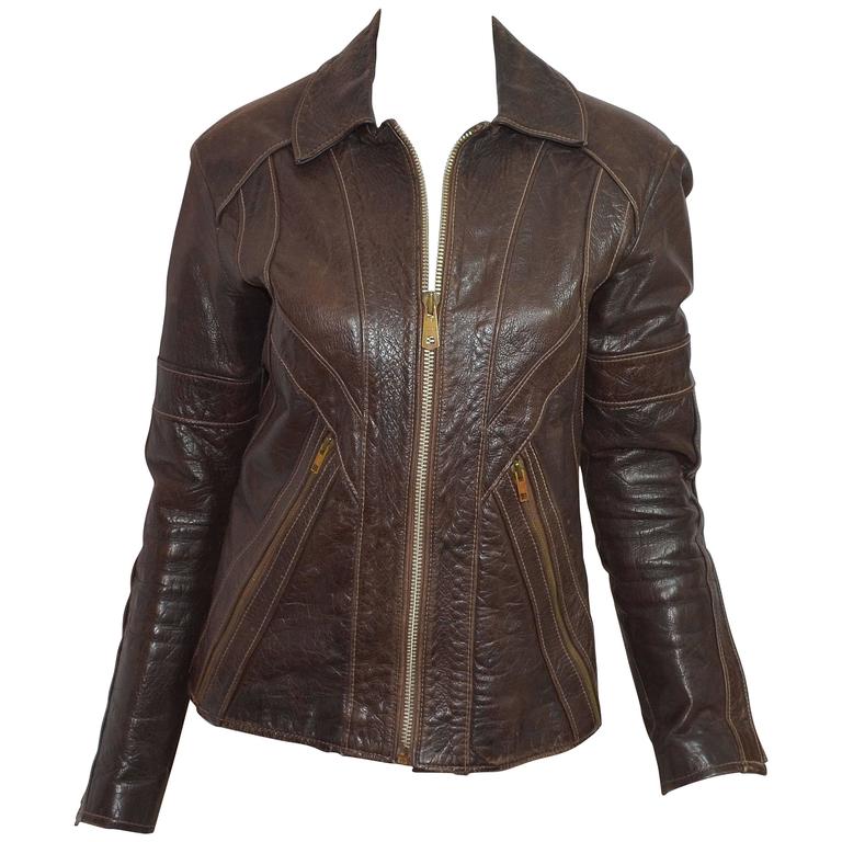 East West Musical Instruments Mango Road Buffalo Leather Zip Jacket at ...