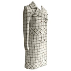 Vintage Schiaparelli Tweed Classic Coat 