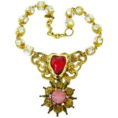Unique Stephanie Lake Design Art Nouveau Collar Necklace One-Of-A-Kind 4