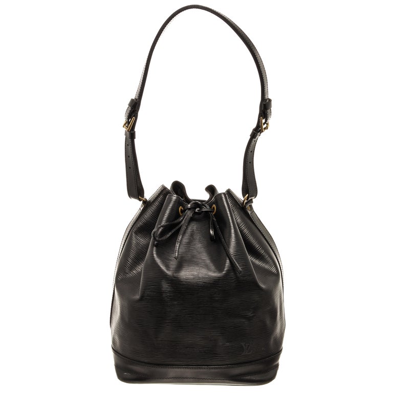Louis Vuitton Black Epi Leather Noe For Sale at 1stDibs